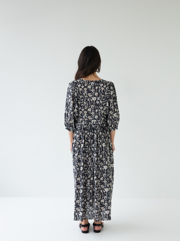 Cotton Midi Dress