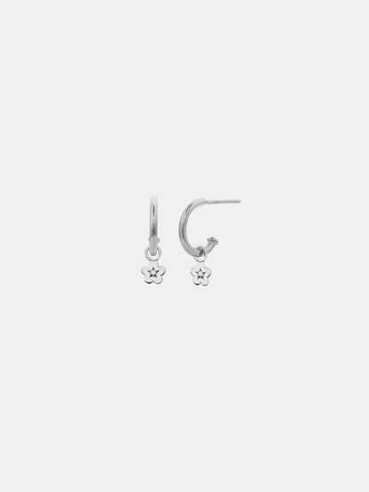 Daisy Day Hoop Studs