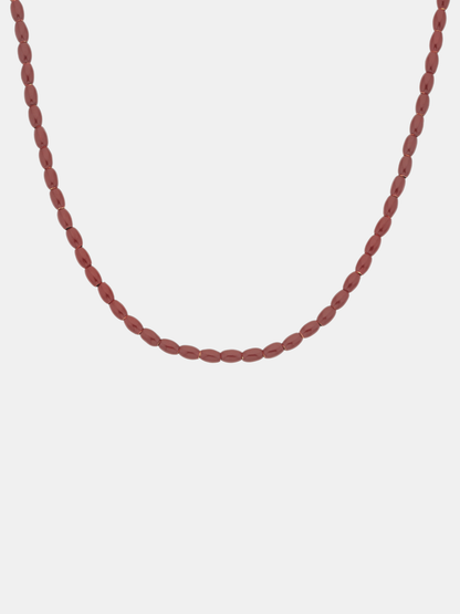 Enamel Bead Necklace