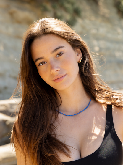 Enamel Bead Necklace