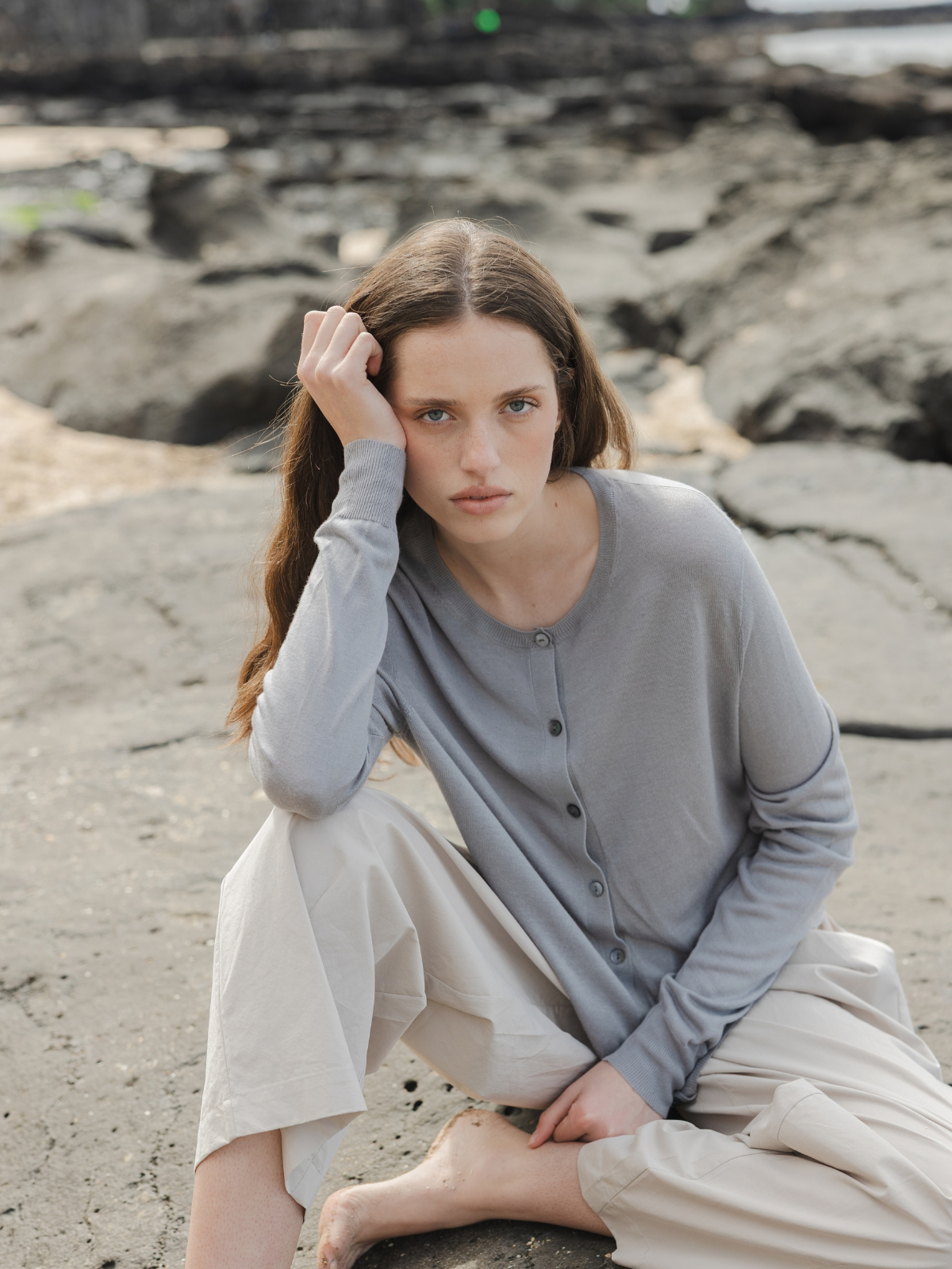 Knit Button Cardigan