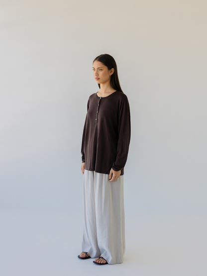 Knit Henley Top