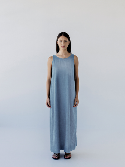Linen Maxi Dress