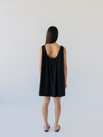 Linen Mini Dress