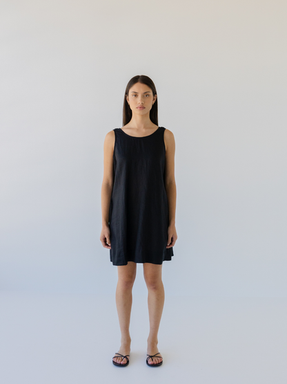 Linen Mini Dress