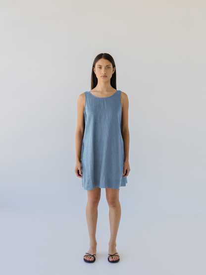 Linen Mini Dress
