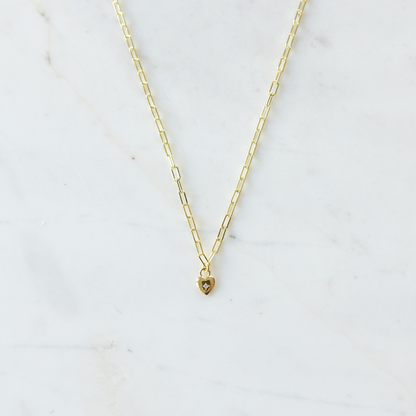 Sweetheart Mini Link Necklace