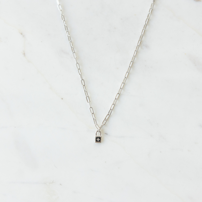Little Lock Mini Link Necklace