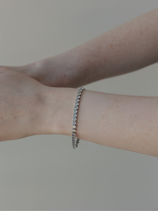 Oval Tennis Bracelet
