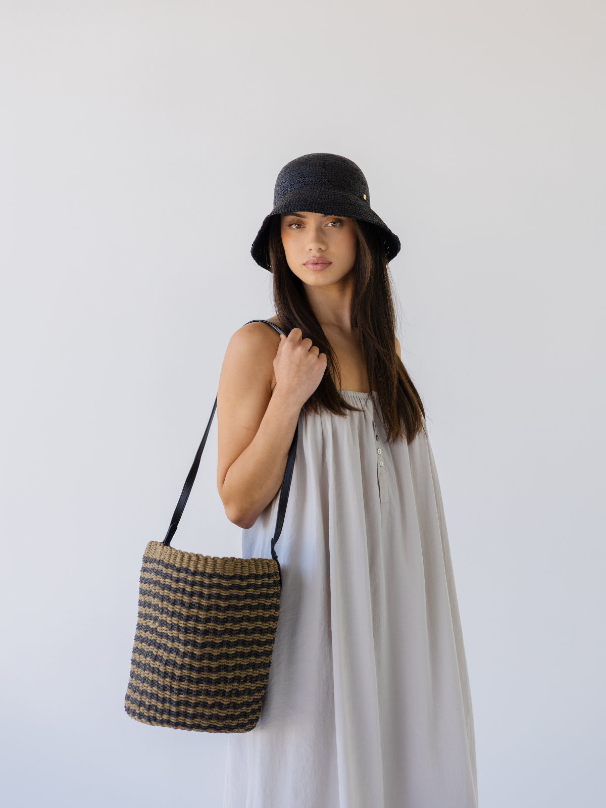 Little Brim Raffia Hat