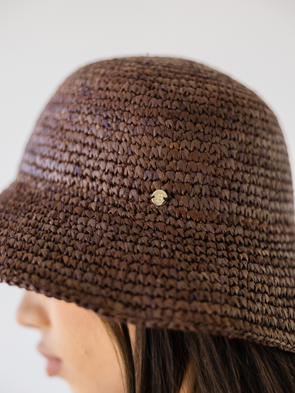 Little Brim Raffia Hat