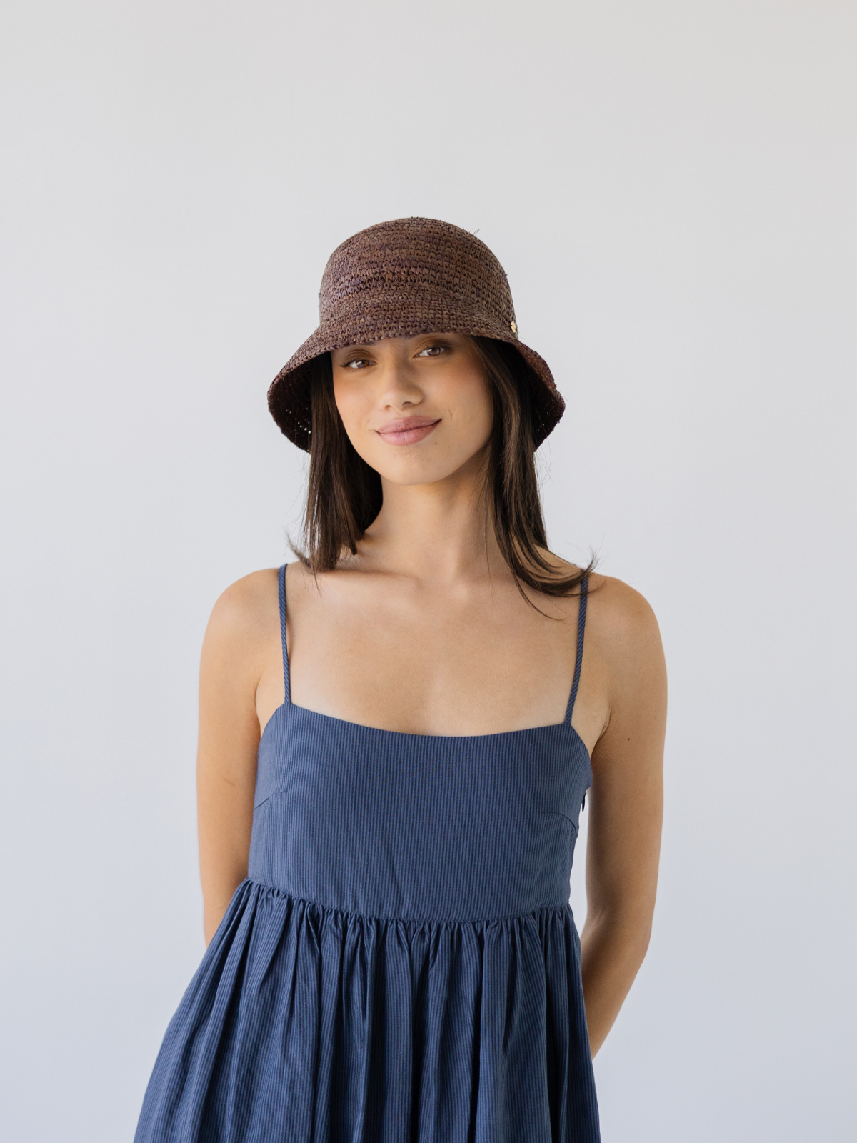 Little Brim Raffia Hat
