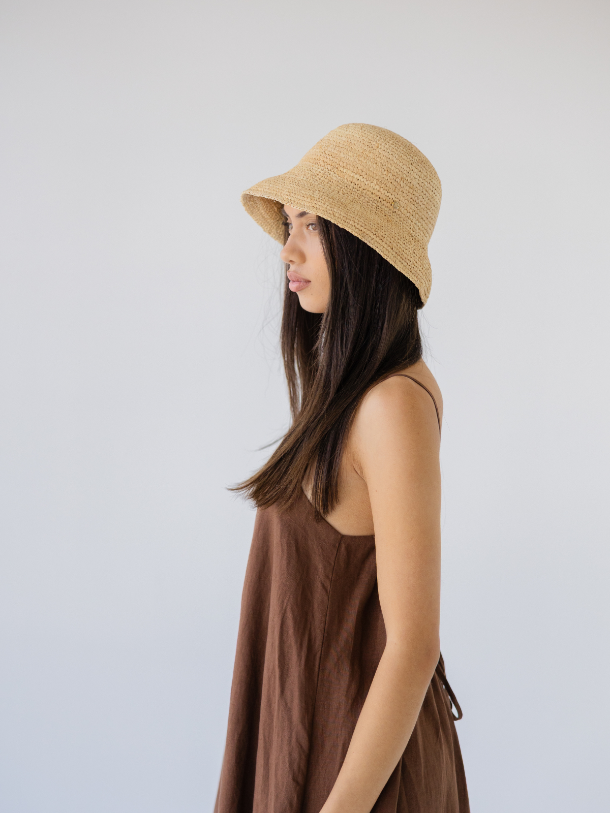 Little Brim Raffia Hat