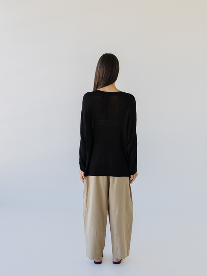 Relaxed Knit Pullover