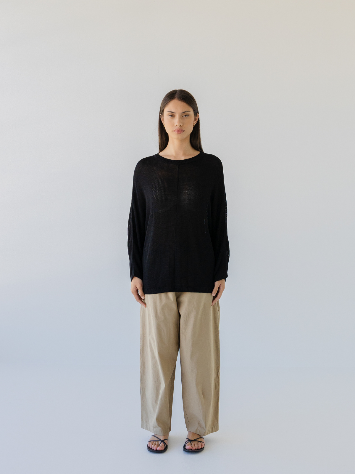Relaxed Knit Pullover