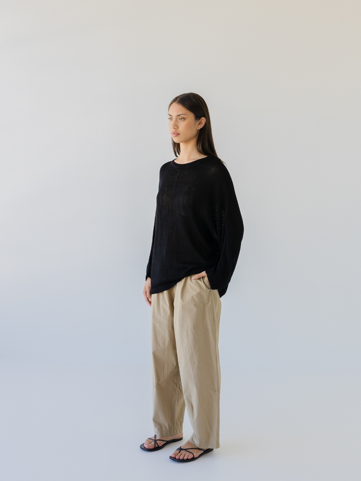 Relaxed Knit Pullover
