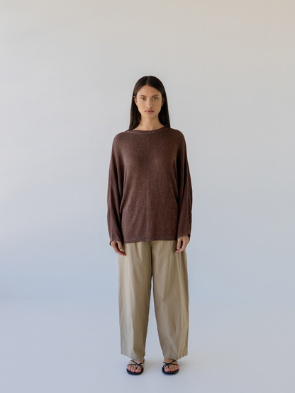 Relaxed Knit Pullover