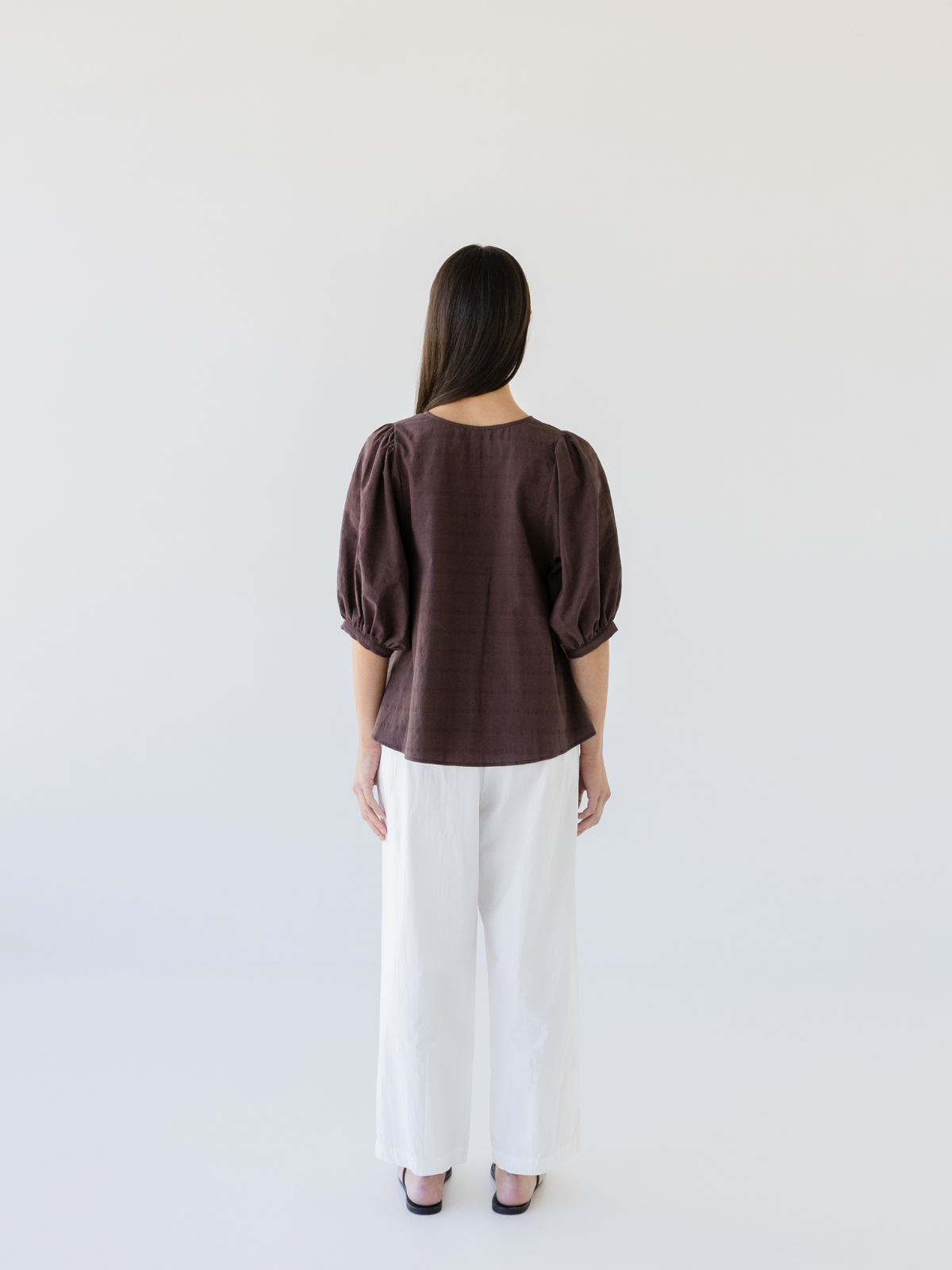 Shell Buttons Blouse