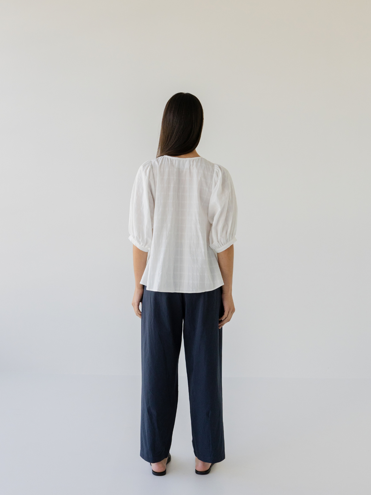Shell Buttons Blouse