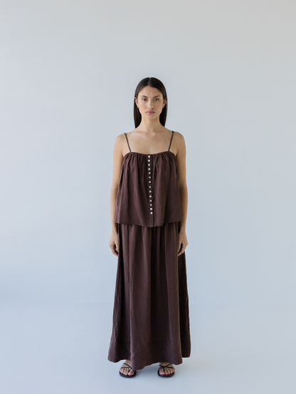 Shell Buttons Camisole