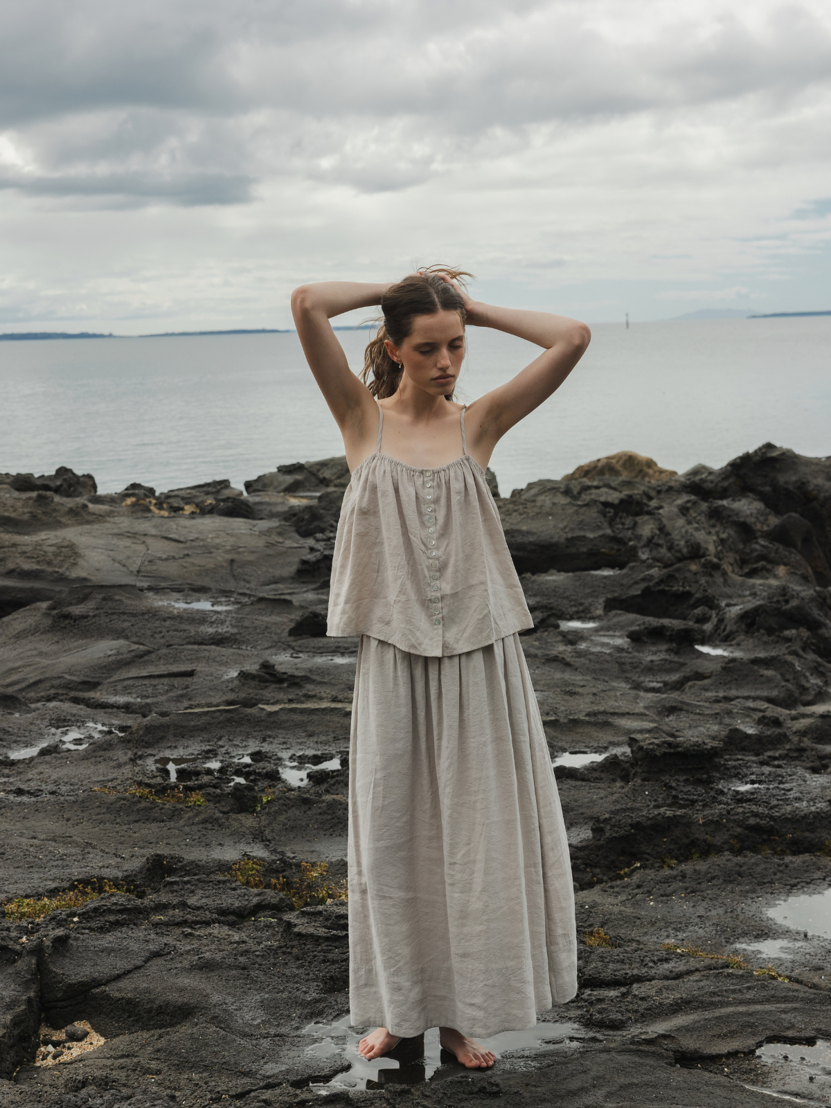 Shell Buttons Camisole