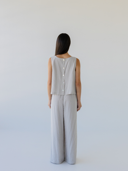 Shell Buttons Top Silky