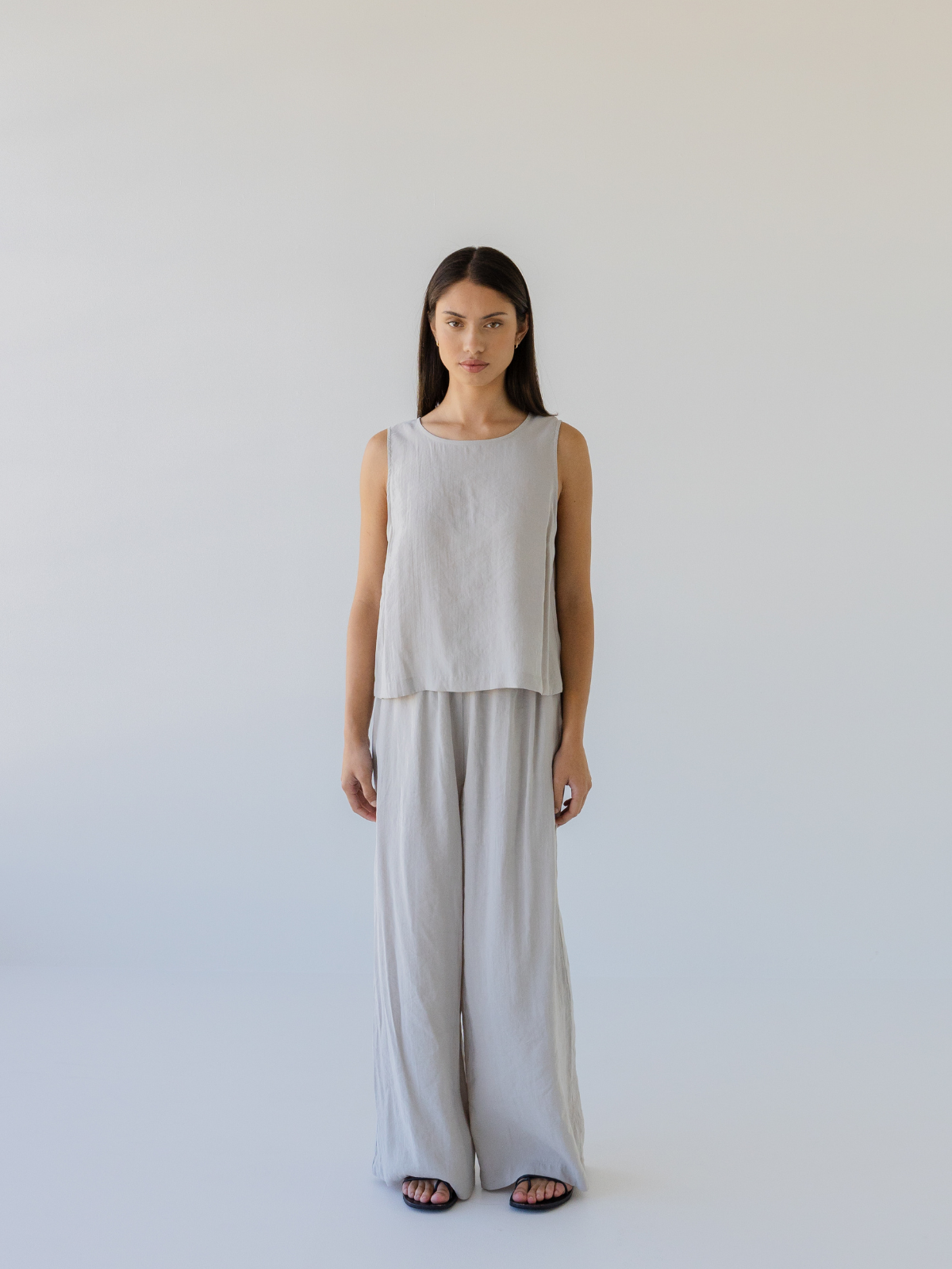 Shell Buttons Top Silky