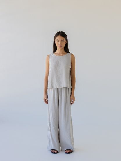 Shell Buttons Top Silky
