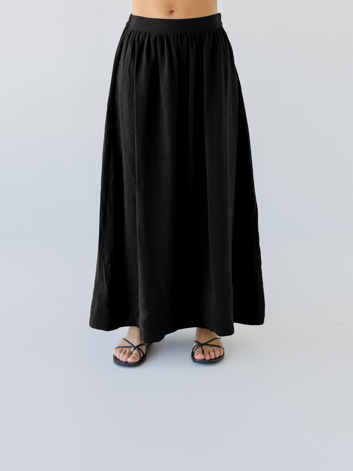 Silky Maxi Skirt