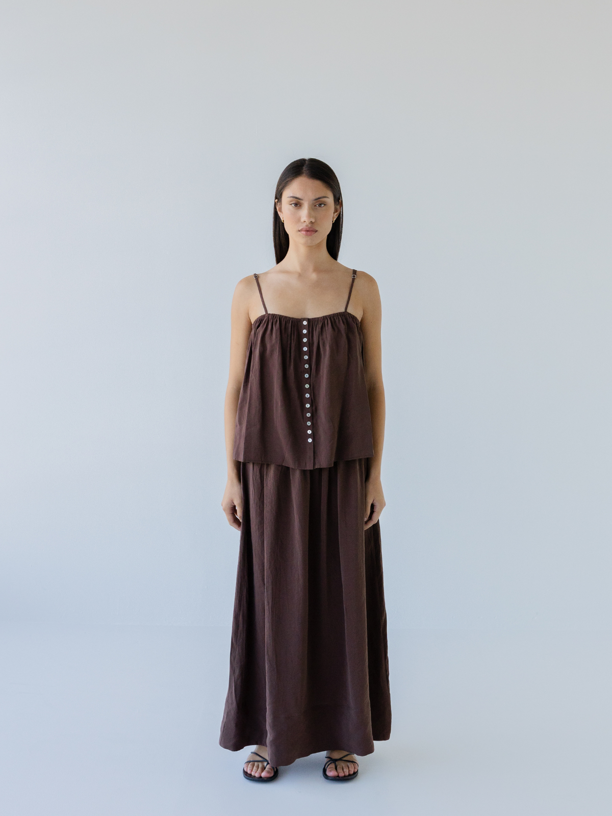 Silky Maxi Skirt