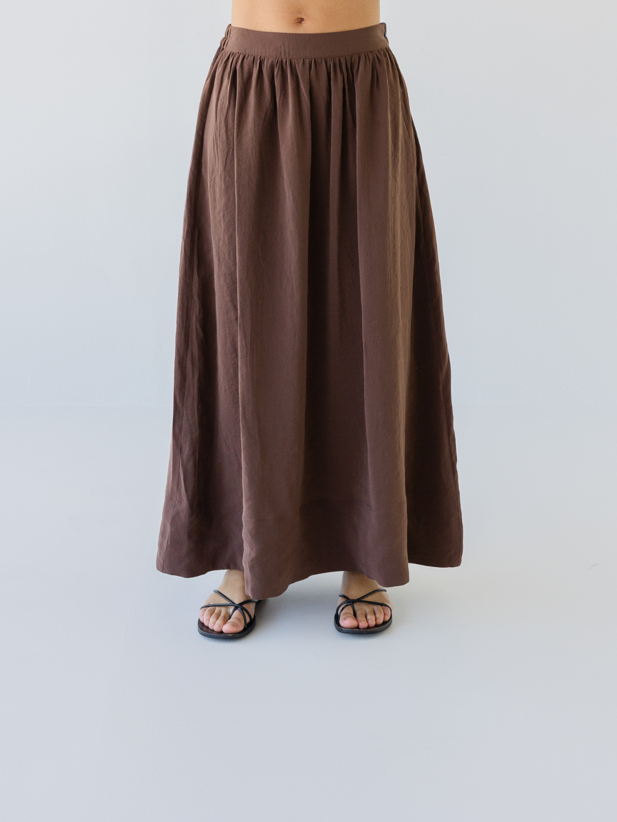Silky Maxi Skirt