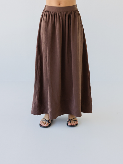 Silky Maxi Skirt