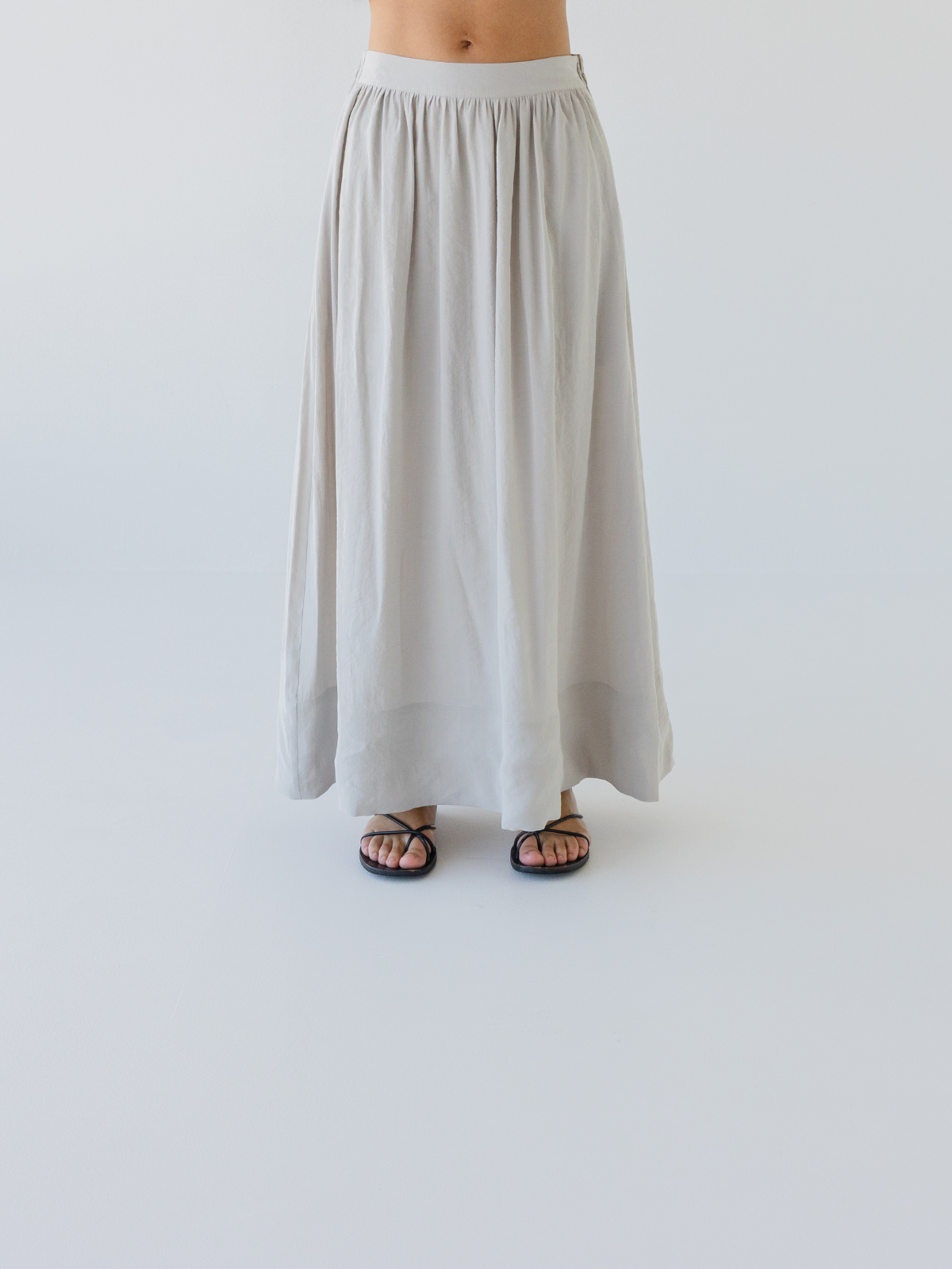Silky Maxi Skirt