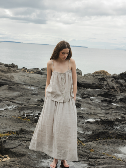 Silky Maxi Skirt