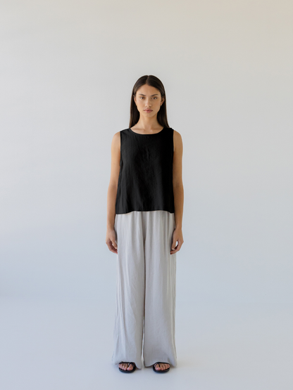 Shell Buttons Top Silky