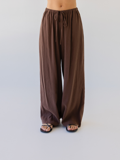 Silky Wide Leg Pant