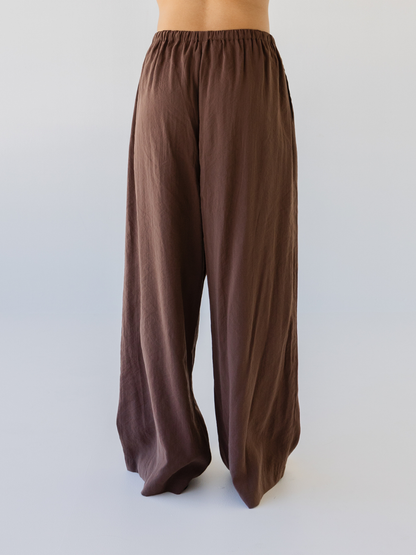 Silky Wide Leg Pant
