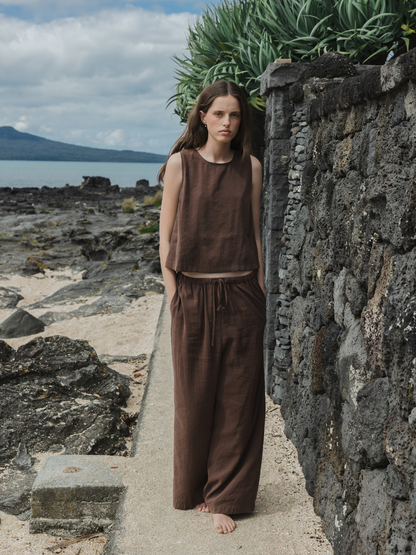 Silky Wide Leg Pant