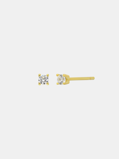 Solitaire Round Studs