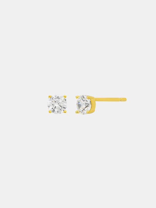 Solitaire Round Studs