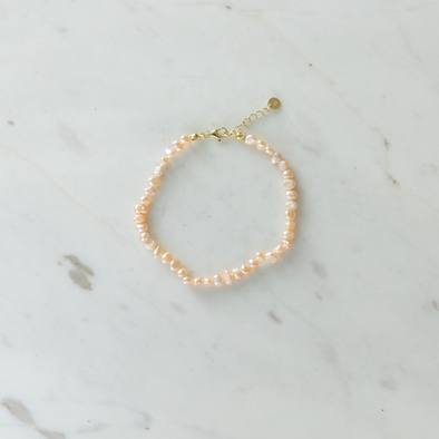 Peachy in Pearls Bracelet