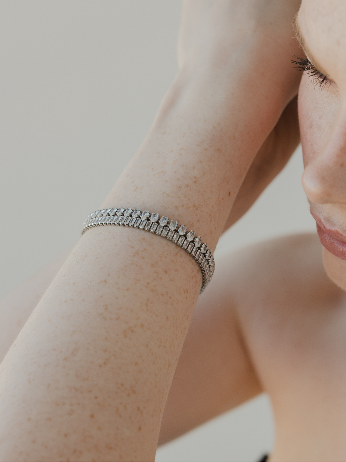 Oval Tennis Bracelet