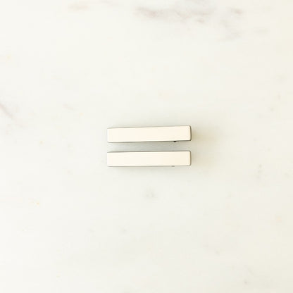 Straight Clips (set of two)