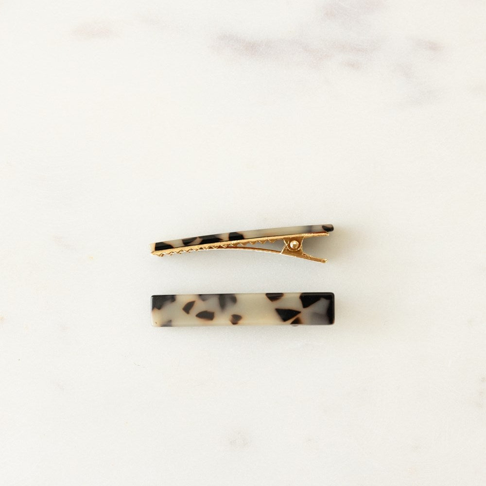 Straight Clips (set of two)